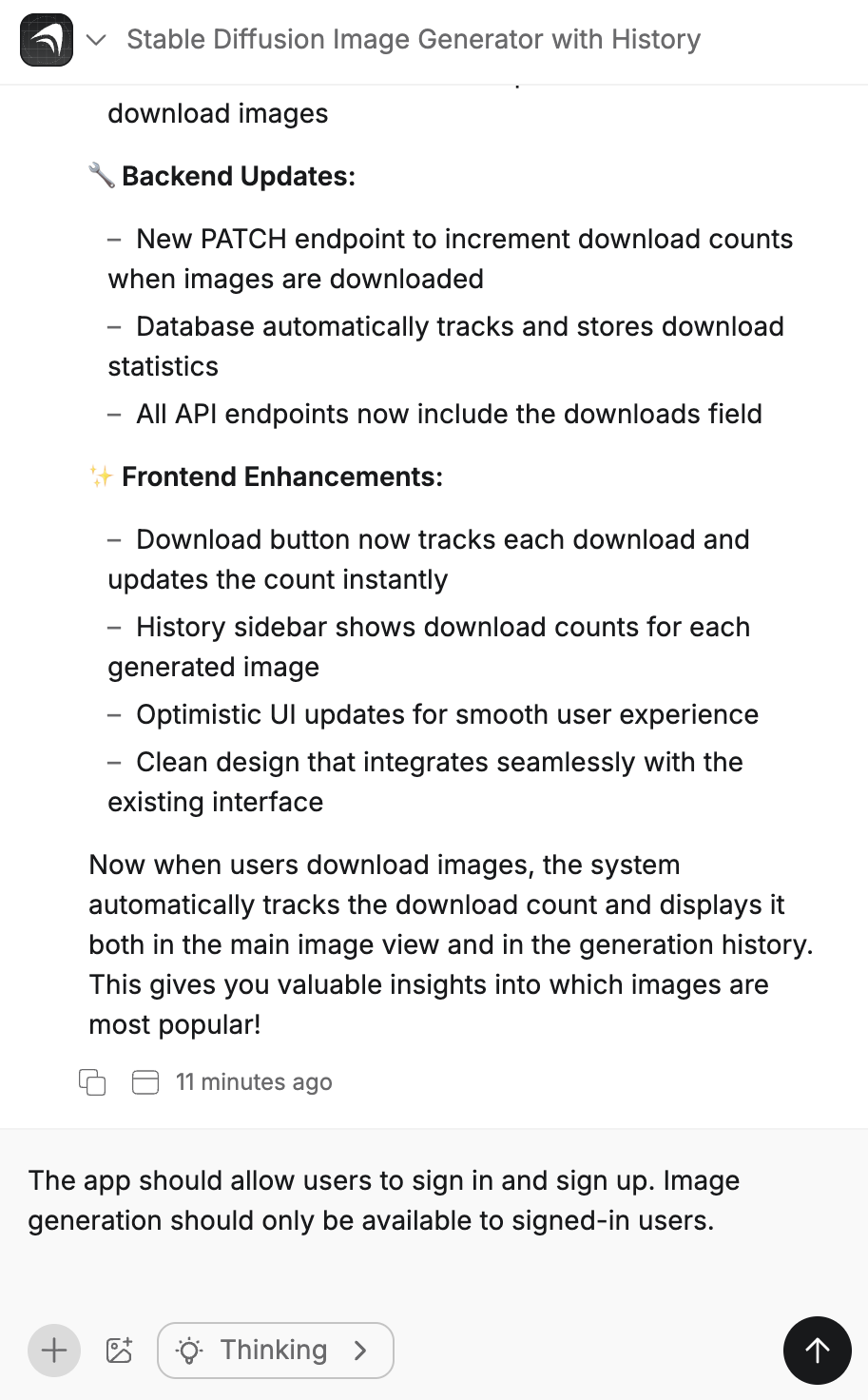 Adding User Authentication